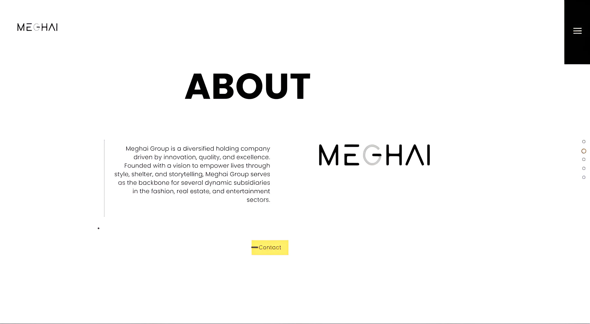 Meghai Group screen 1
