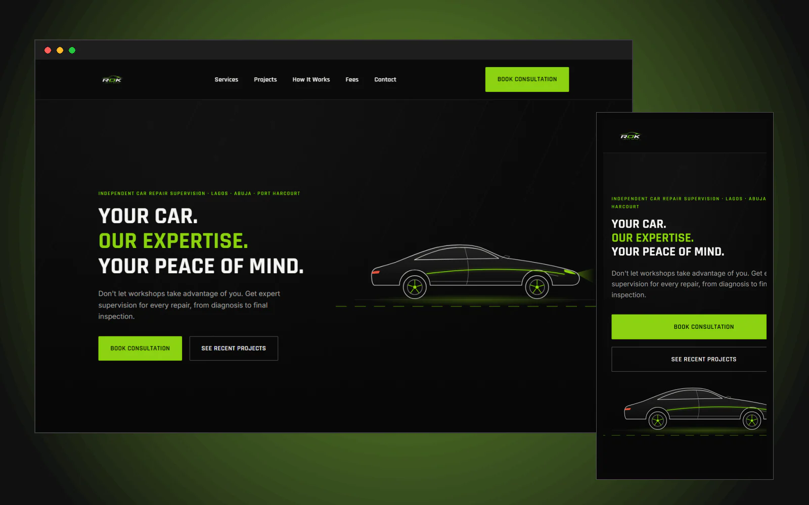 ROK Daily Drive screen 1