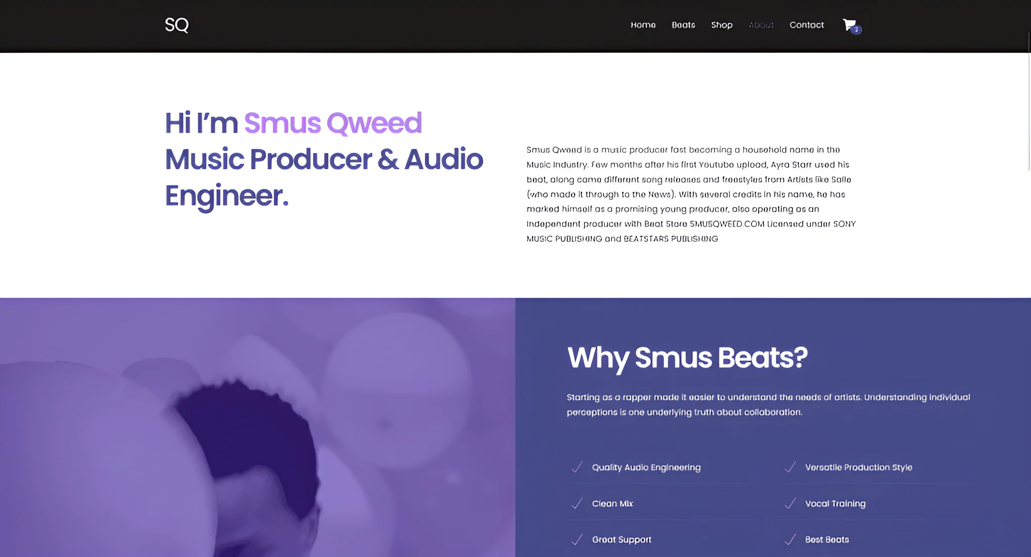 Smus Qweed Beat Store screen 1